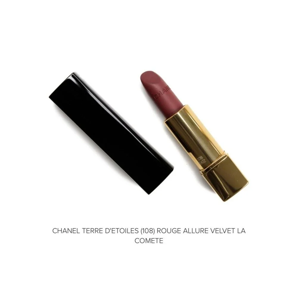 Chanel Rouge Allure Velvet La Comet 108 Lipstick  NIB Rare